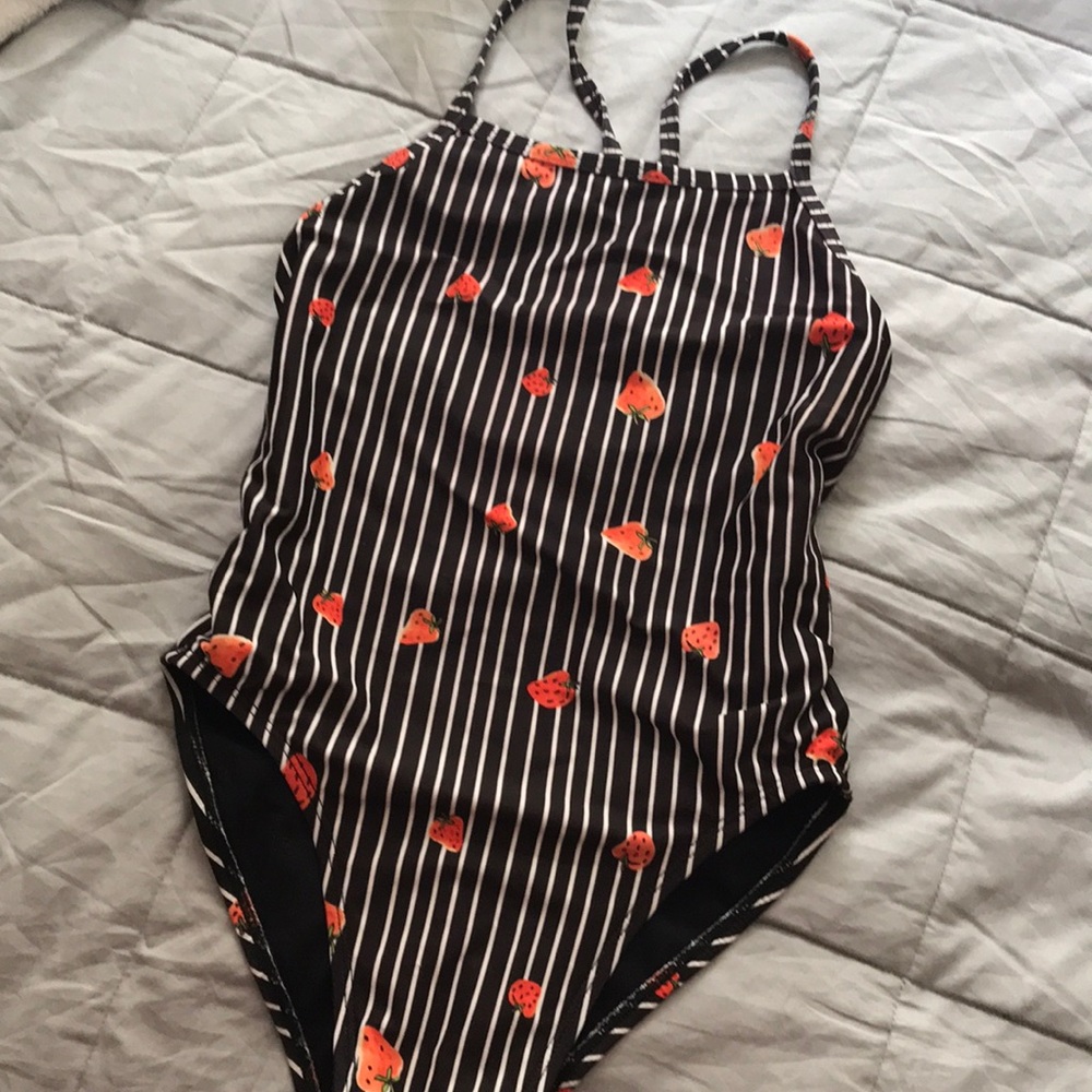 Jolyn Scotty strawberry onesie